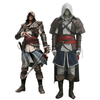 China Game Costumes Wholesale Custom Made Assassin's Creed IV 4 Black Flag Edward Kenway Outfit Cosplay for sale