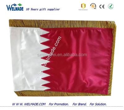 China 2017 Flag With All Size Polyester Flag, Satin FLY Qatar National Day Flag for sale