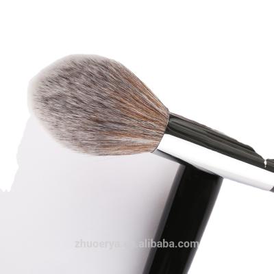 China Angular blush zhuoerya makeup brush silver cosmetics for sale