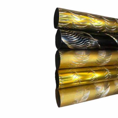 China Good quality CLASSIC wholesale metal iron engraving pipe curtain aluminum pipes for sale