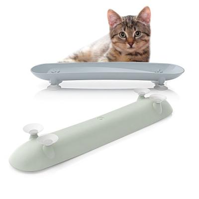 China Wholesale Sustainable Convenient Pet Food Bowl Long Cat Shallow Capsules Interactive Feeding Dish For Two To Four Cats for sale