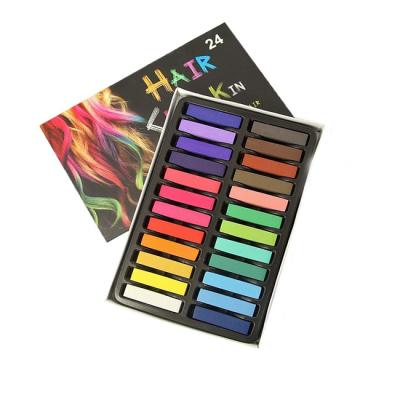 China School+Artists/Promotion 6/12/24/36 Colors Non-Toxic Temporary Hair Dye Color Pastel Chalk For Hair for sale