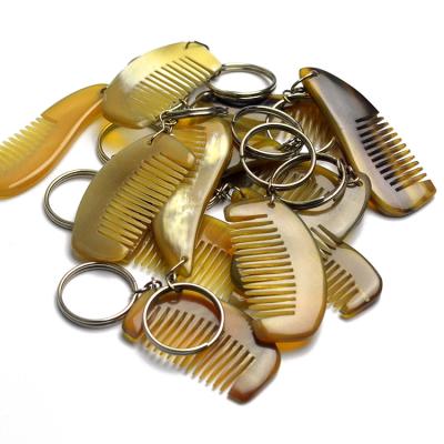 China Bag Horn Comb Pendant and Car Ornament Key Chains Rings for sale