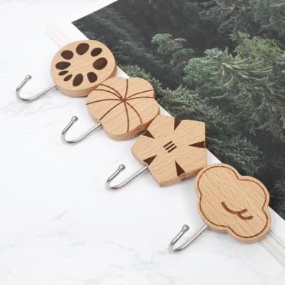 China Creative Sustainable No Drill Single Hook Over Door Locks Rack Wall Hooks Adhesive for sale