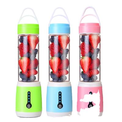 China New High Efficiency Protable Usb Blender A0003 Multifunctional Juice Blender Cup Mini USB Electric Creative Portable Juicer for sale