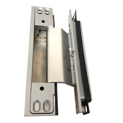 China 3D modern adjustable concealed hinge 205*42.8mm for 150kg load capacity invisible door hinge 180 degree opening for sale