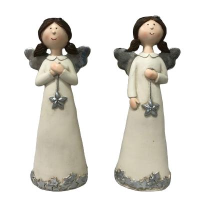 China Europe Resin Craft Hot Selling Star Angel Figurine For Home Decoration for sale