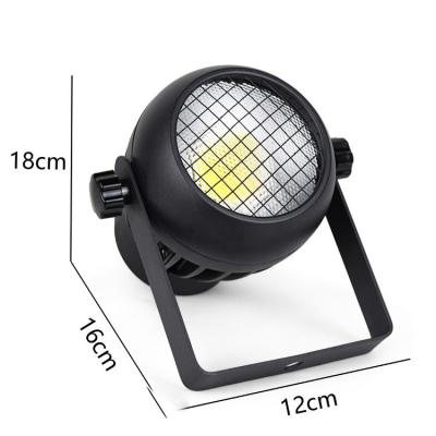 China Office Garden Hotel Road Park Mini COB LED Nightclub Factory Low Price 60w COB Led Size Warm White Par Light / Cold White Quality for sale