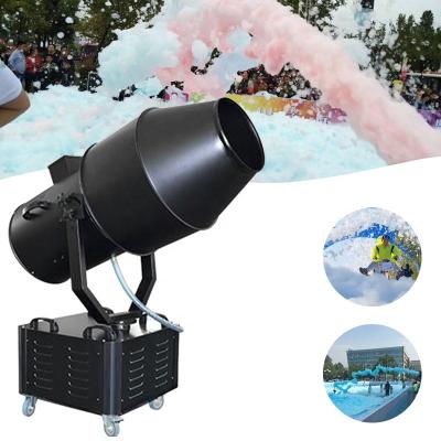 China Club High Power Wedding Stage Perform 3000w Integrated Foam Party Cannon Machine For Swimming Pool Party for sale