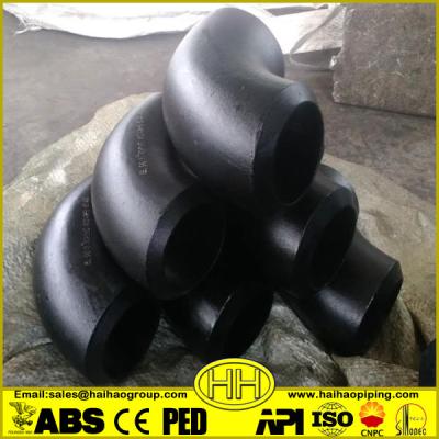 China asme b16.9 petroleum 3inch sch160 / wpb astm a234 ANSI standard 90 degree duct elbows for sale