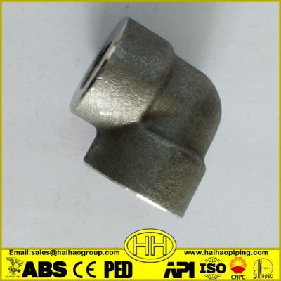 China Petroleum SW 3000# ASME B16.11 A105 90 Degree Pipe Socket Weld Elbow for sale