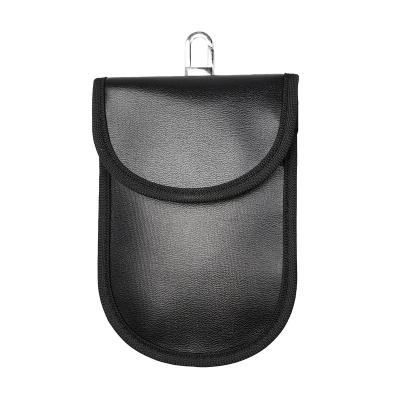 China Fashion Good Quality RF Signal Blocking Faraday Bag Rfid Pocket Car Key Key FOB Protector for sale