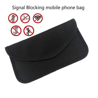 China Wholesale No Signal Radiation RFID Signal Anti Blocking Cell Phone Bag for sale