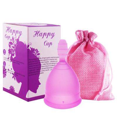 China Best Quality Medical Grade Eco-friendly Feminine Menstrual Cup for sale