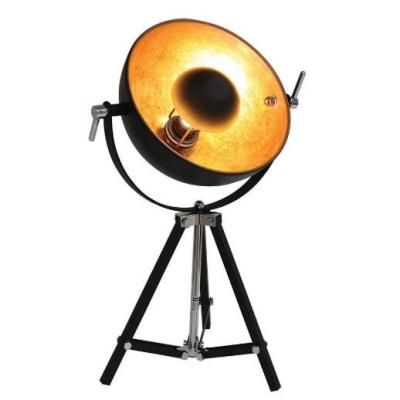 China industrial spot light vintage metal tripod table lamp for home hotel furniture wholesale for sale