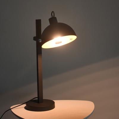 China Industrial Decorative Lamps Hotel Reading Lamp Modern Desk Table Lamp With Shade for sale