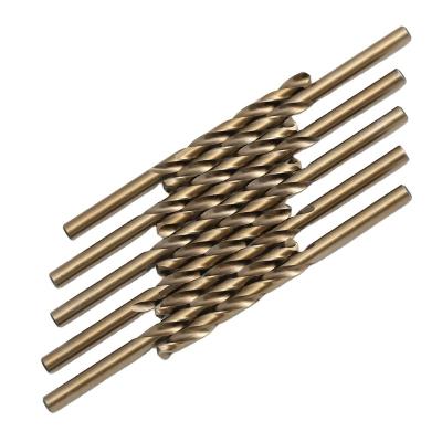 China TG metal drilling tools manufacturers 16.0mm m35 drill fully ground for metal drilling worker straight length shank hss drill bit for metal for sale