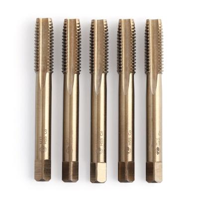 China Professional Threading Tools HSS M35 Spiral Headed Straight Spline Thread Tap for sale