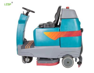 China Hotels New Full Automatic Floor Sweeper Jh-860 Turn-on Scrubber Dryer Industrial Cleaning Machines Versatile And Convenient for sale