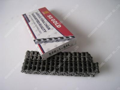 China Fahren Sie Material 1.5kg/pcs, Motorradkette des Chain-530-1-94 10A-1-94L 40MN zu verkaufen