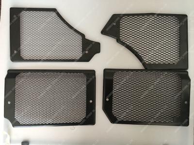 China RT120 Kubota Engine Parts , Diesel Engine radiators net black color for sale