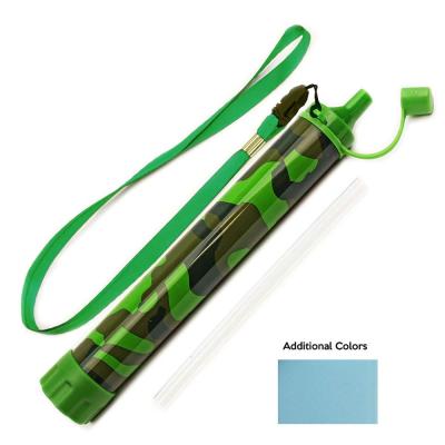 China Personal Outdoor Drinking Water Survival Water Filter Straw for sale