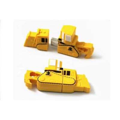 China Custom PVC/Silicon Artwork Service USB Speedy Crane Truck Flash Drive 4GB Pendrive 8GB for sale