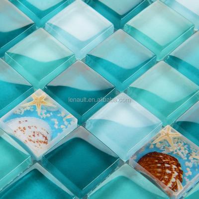 China Floor/Wall/Pool Glass Mosaic For Bathroom Mosaic for sale