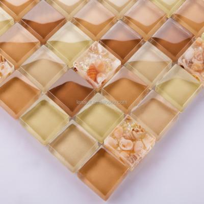 China Crystal Glass Mosaic suitable, shell mosaic for sale