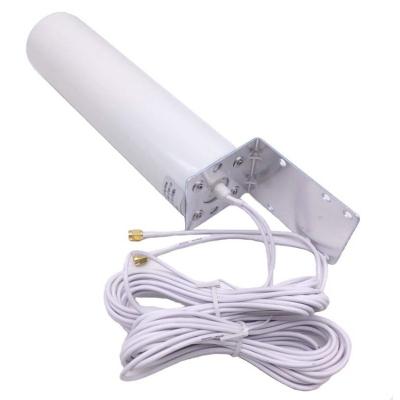 China 63x320mm Outdoor Omni Directional Dual Band Antenna for sale