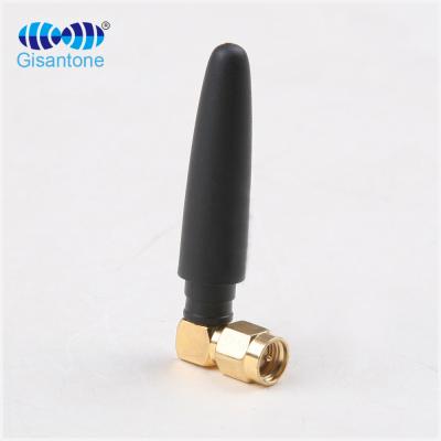 China Factory low price 2.4G WIFI/WIMAX rubber omni antenna with SMA male connector 10.5* (50′ 1) mm for sale