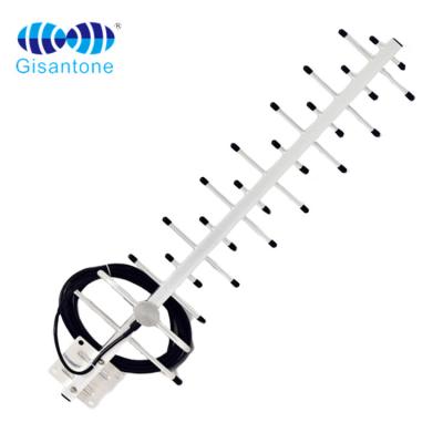 China Outdoor GSM 900/1800MHz 12DBi directional yagi antenna with 5M RG58U cable 740x180x55mm for sale