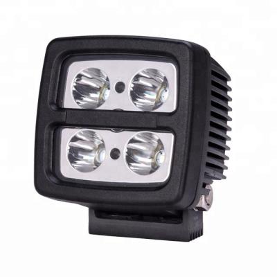 China Housing aluminum alloy 5JG-ND40 led headlight 4X10PCS cree led work light led lens ip68 yellow light led fog light for sale