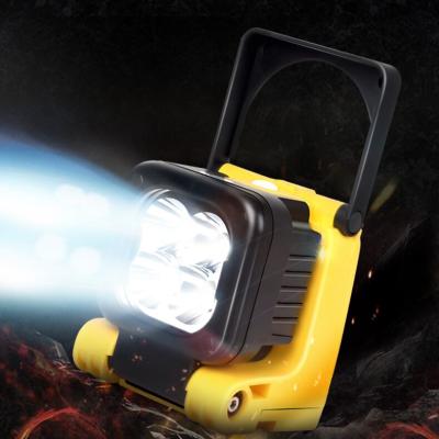 China ABS+PC Stainless Steel Work Light Spot / Outdoor Led Rechargeable Flood Led Work Light 12v Portable Work Light for sale