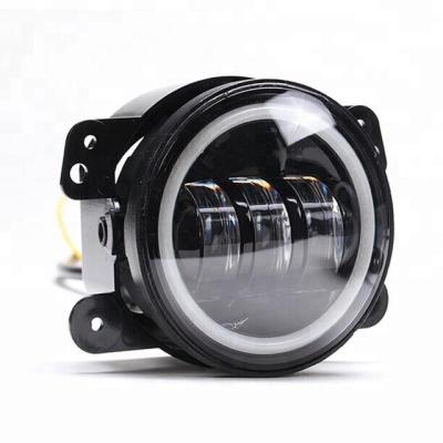 China Aluminum Alloy LED Driving Light 18w Fog Light With DRL 4