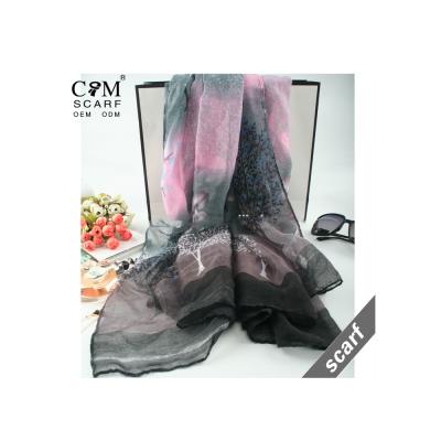 China Printing Newest Style Cheapest Polyester Women Scarf for sale