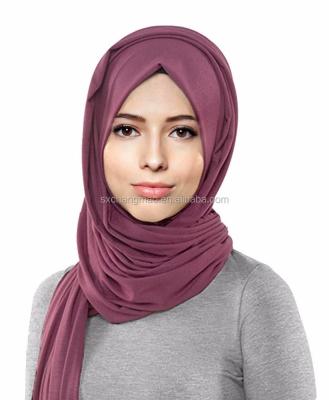 China Various Color Simple Cotton Tank Top Hijab Scarf Women for sale