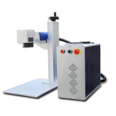 China Lihua 20w Air Cooled Fiber Laser Marking Machine /Laser Marker Raycus Source for sale