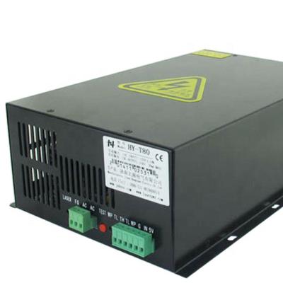 China 60W-200W CO2 Laser Glass Tube Lihua 60W 80W 100W 130W 150W 180W 200W High Voltage CO2 Laser Power Supply for sale