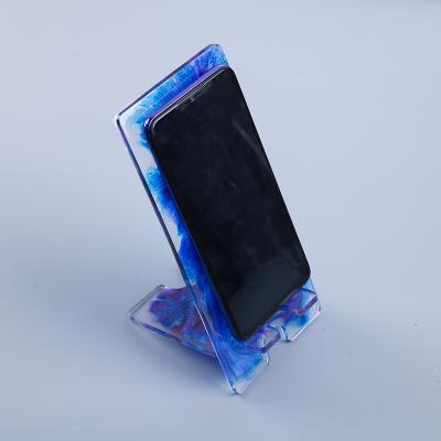 China Viable Phone Stand Silicone Resin Mold Resin Phone Holder Mold Silicone Mold For Resin Casting DIY for sale