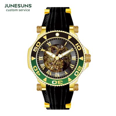 China JUNESUNS Waterproof Theme Watch Custom J081 316L 45mm Factory Made In China Classic Mens Watches for sale