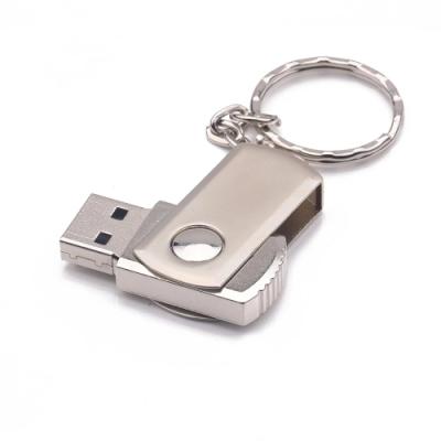 China Animal Metal USB Drive USB 2.0 Memory 8GB/16GB/32GB Rotating Flash Stick U Disk With Flash Drive Key Chain for sale