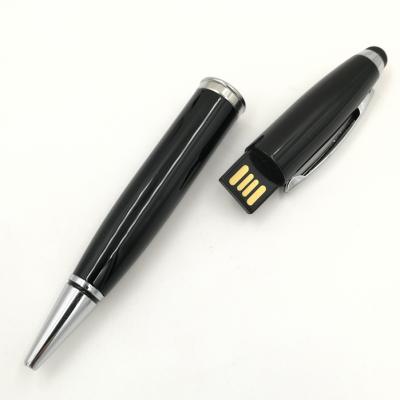 China New Metal Touch USB Stylus Pen 4GB 8GB USB Stylus Pen Drive 16GB 32GB With Brand Logo for sale