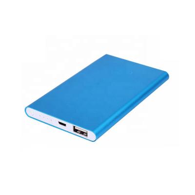 China 20000mAh Polymer Case Ultra-thin Dual Holder Metal USB Power Bank Battery Charger for sale