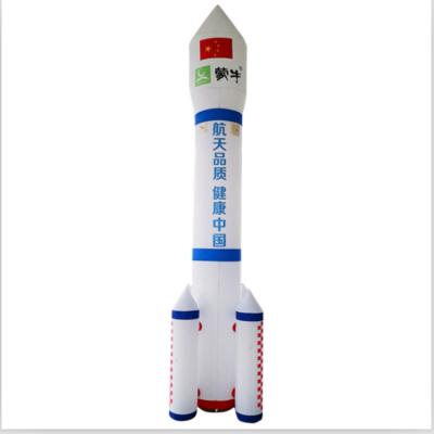 China For outdoor promotion or 2023 events hot sale giant inflatable rocket, inflatable rocket boat and inflatable astronaut model for advertising for sale