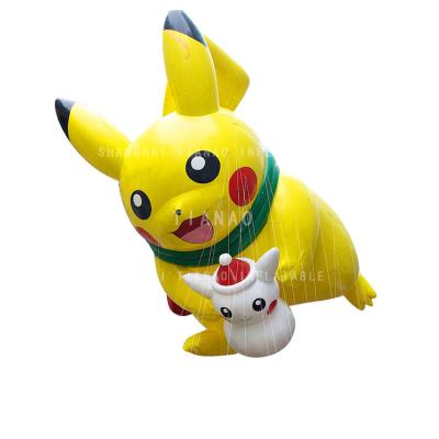 China Holiday Decoration Inflatable Helium Balloon Inflatable Pikachu Pikachu Cartoon Advertising Balloon for sale