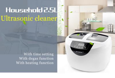 China Portable Vegetable And Fruit Cleaner Ultrasound Washing 2500ml Tank With Degas Function for sale