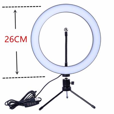 China Ring Light Selfie Led Flexible Selfie Stick Ring Light For Live Mobile Phone With Tripod Selfie Stick LED Light for sale