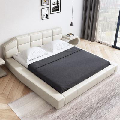 China Good quality Italian Modern Design Bedroom Furniture bedroom King Size Bed hotel double bed queen size beds wholesale for sale