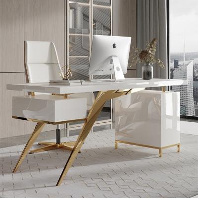 China New Modern New Popular Luxury Modern Home Office Desk Set Computer Desks Study Game Table PC Desk for sale